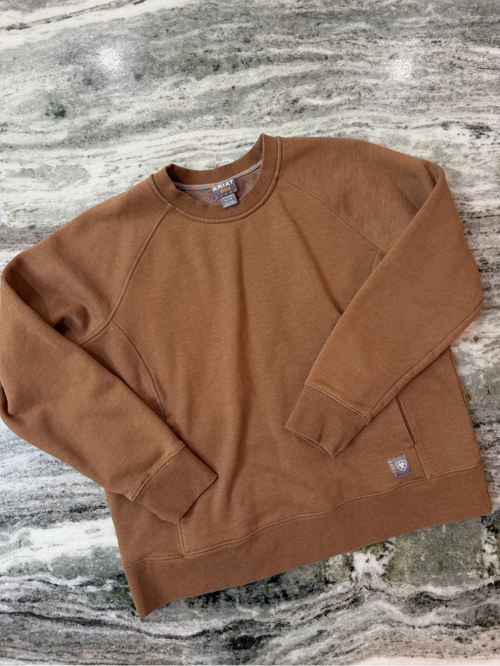 Ariat Caramel Brown Crewneck Sweatshirt
XL